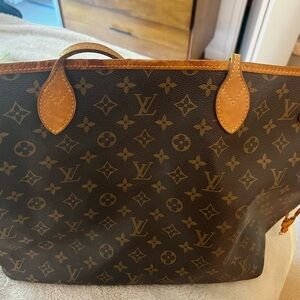USED LOUIS VUITTON 
Monogram Neverfull PM